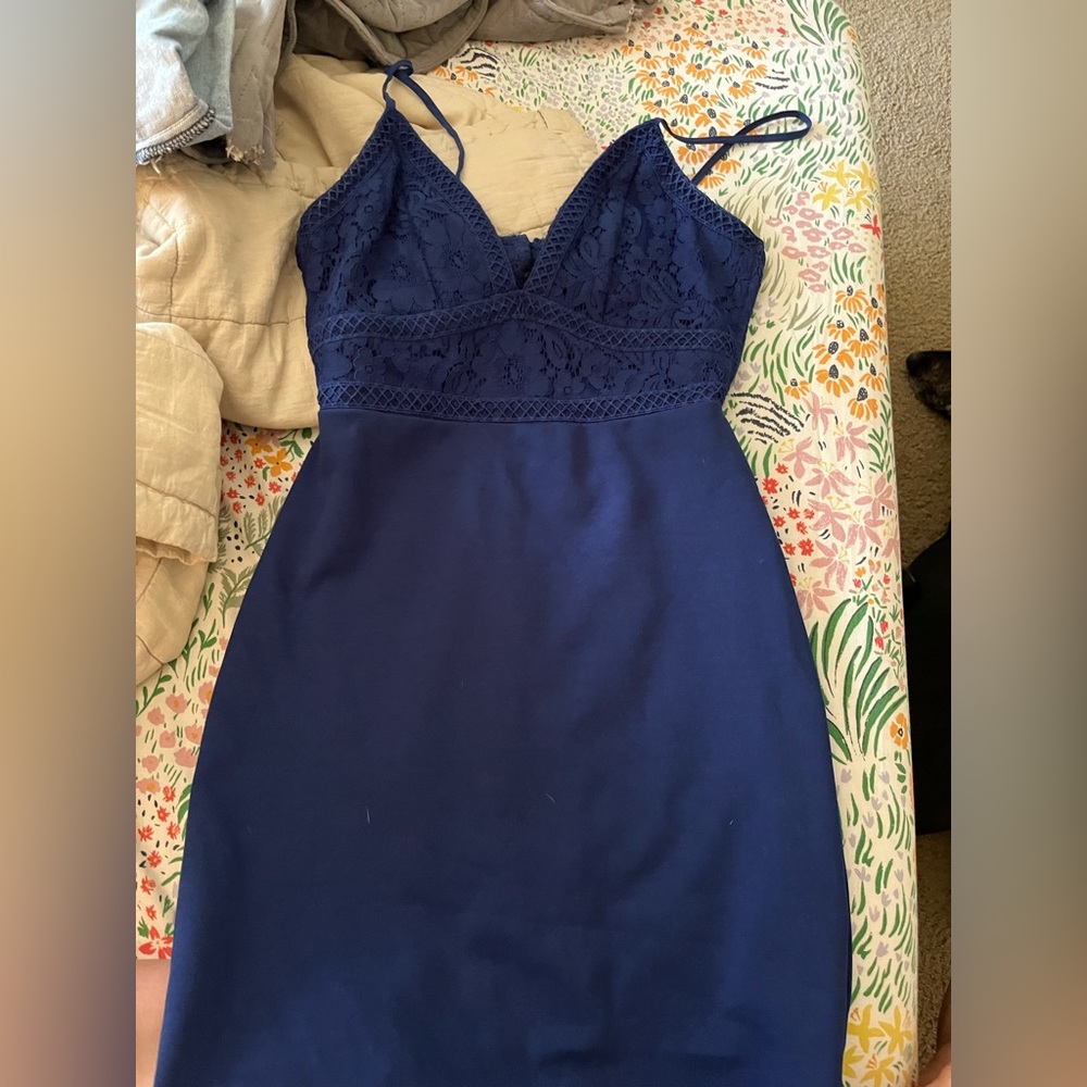 Lulus Blue Mini Dress